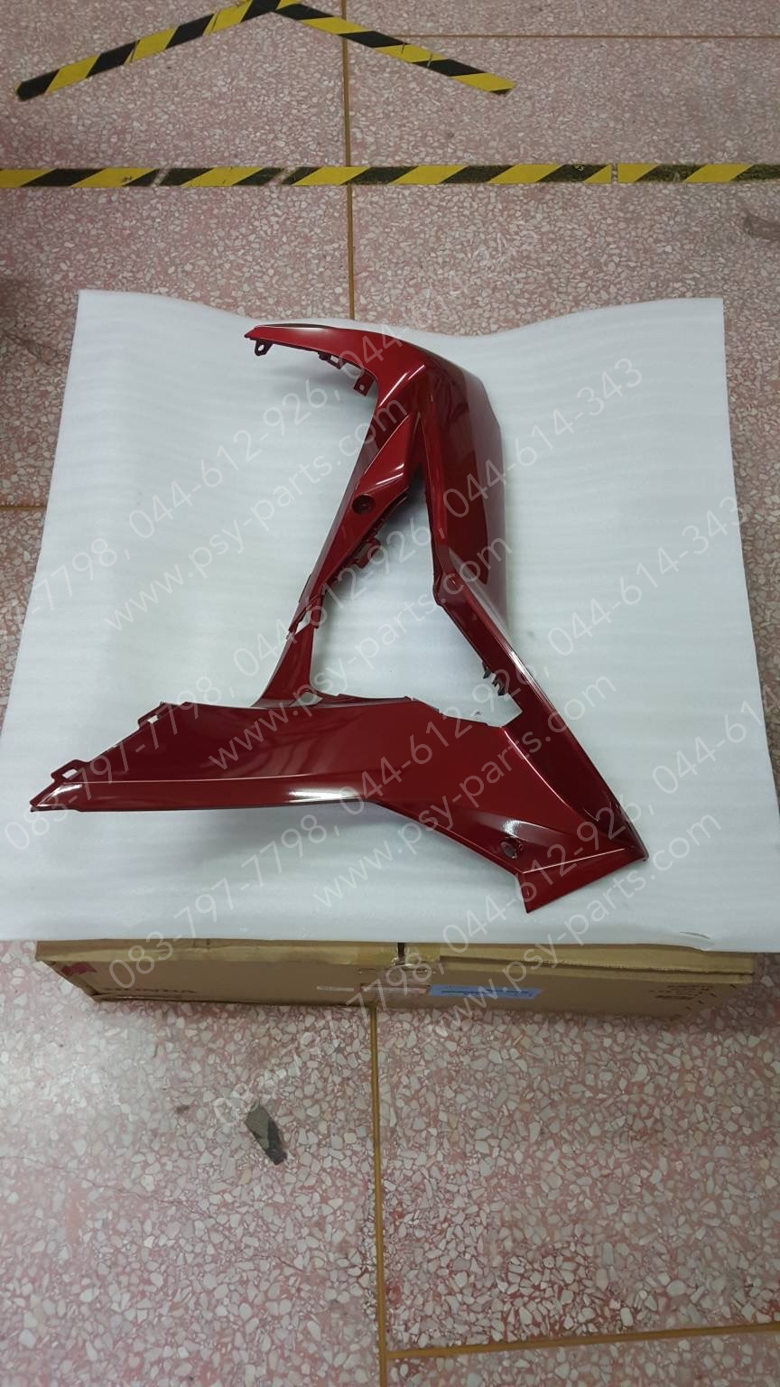 บังลม-ขวา WAVE 125-I/18 แท้ๆ สีแดงเข้ม (R366) 64400-K73-T60ZG Honda