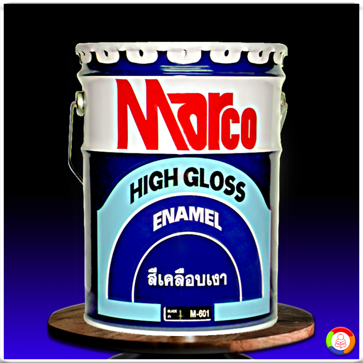 สีน้ำมัน มาร์โก้ Marco High Gloss Enamel