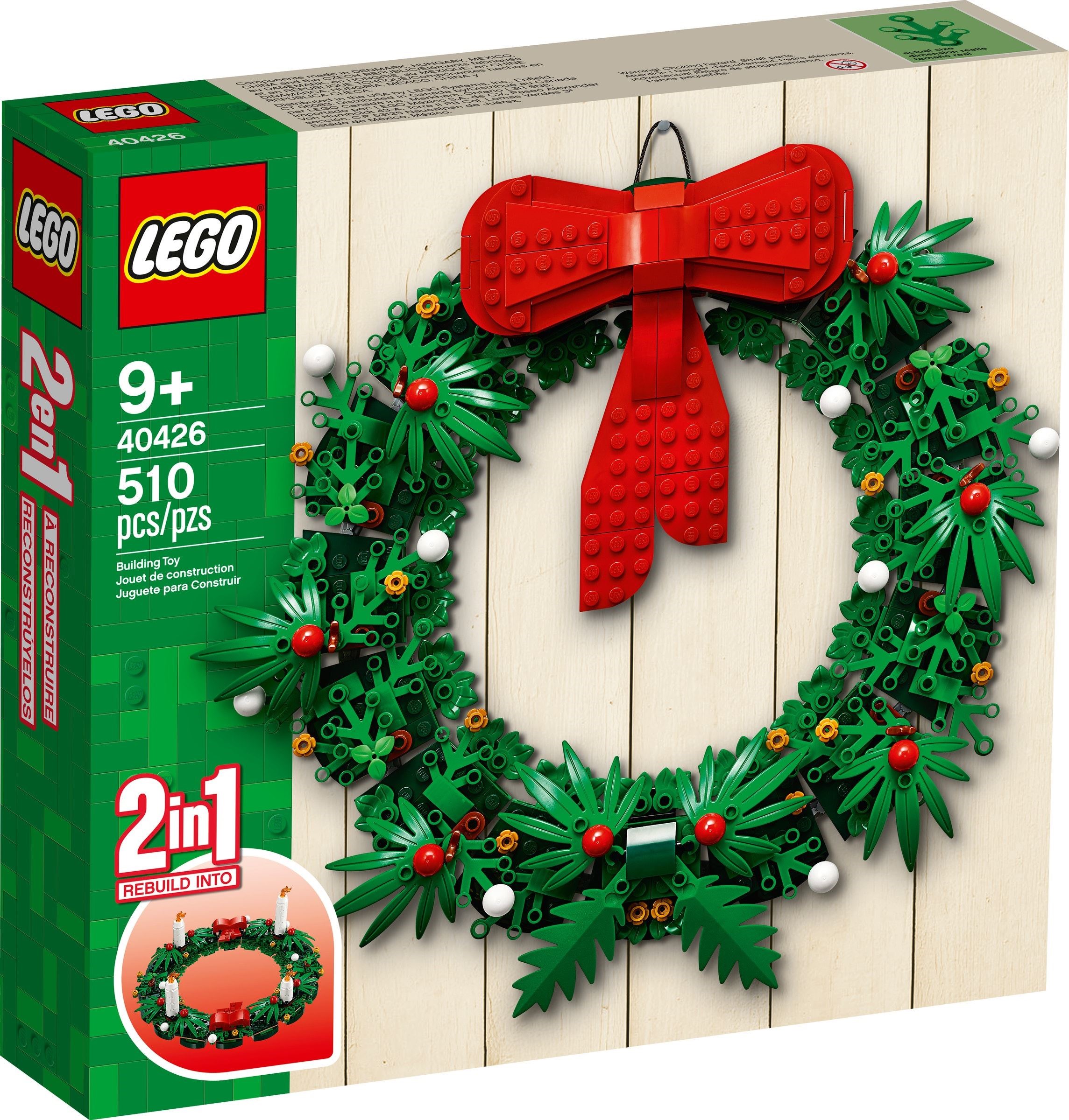 LEGO เลโก้ 40426 Christmas Wreath 2-in-1