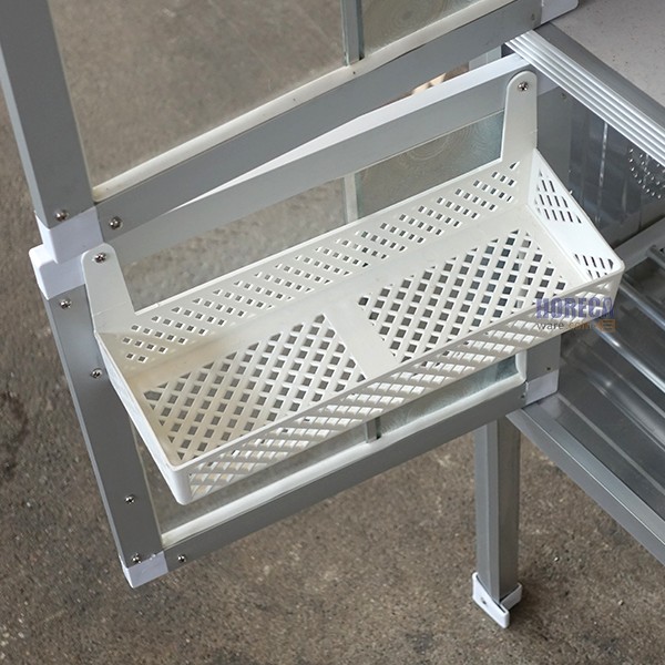 ตู้กับข้าว 2.5 ฟุต 4 ประตู (สีขาว) ไลออน อลูมิเนียม คิทเช่น