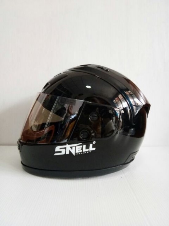 หมวกกันน็อค Snell Ruyki ดำเงา