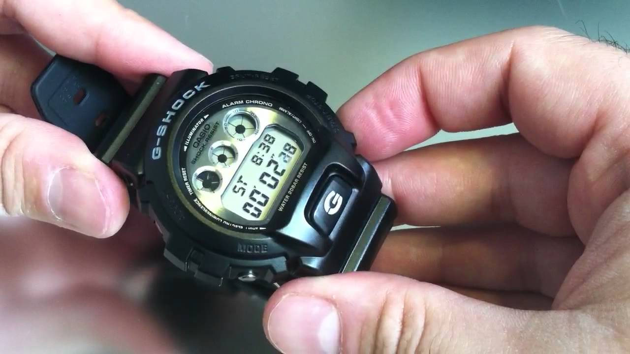 Casio G-Shock ชาย DW-6900NB-1DR