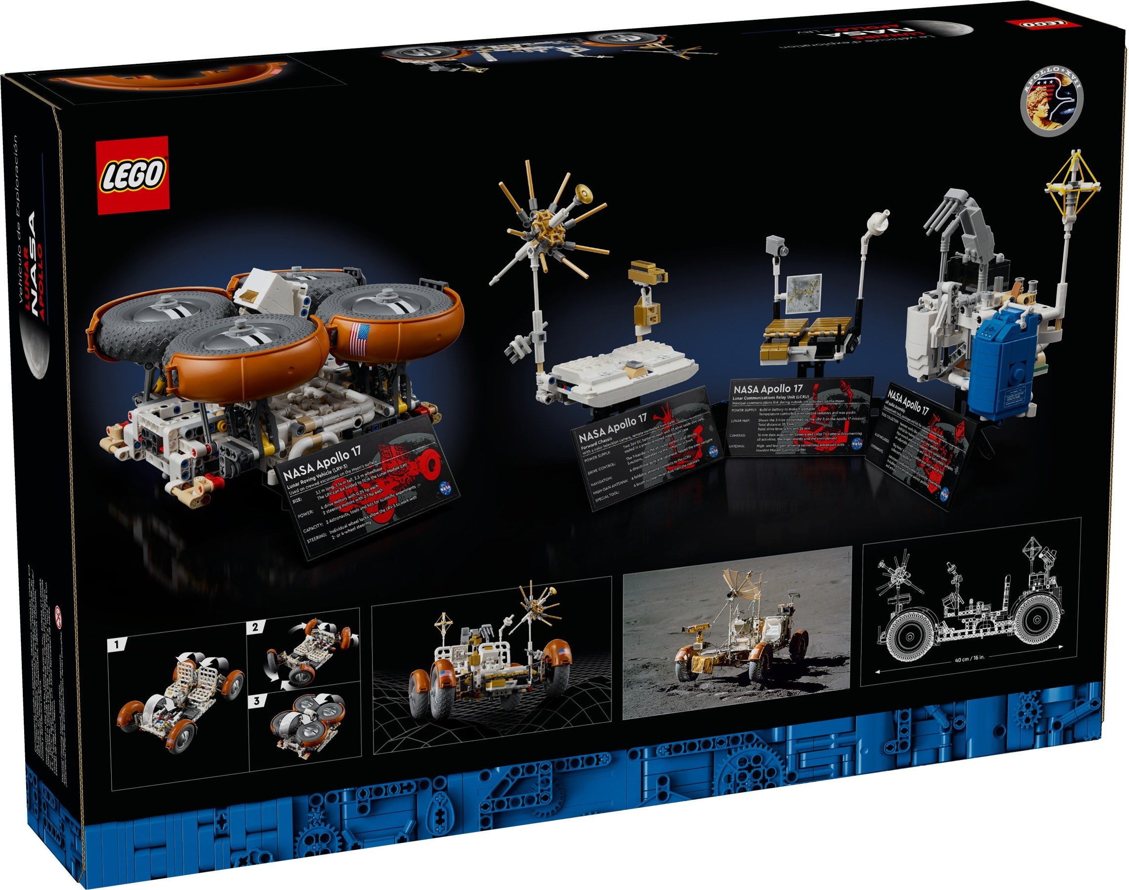 LEGO Technic เลโก้ 42182 NASA Apollo Lunar Roving Vehicle - LRV