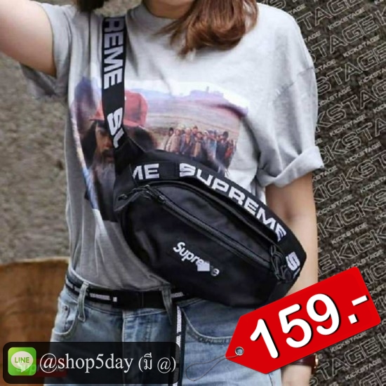 🔥กระเป๋าแฟชั่น กระเป๋าคาดอก Supreme No.B33001