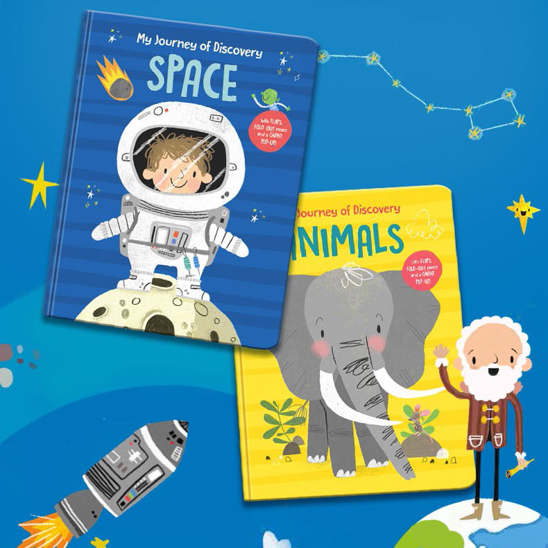 หนังสือความรู้ทั่วไป (My Journey of Discovery Animals-Space)