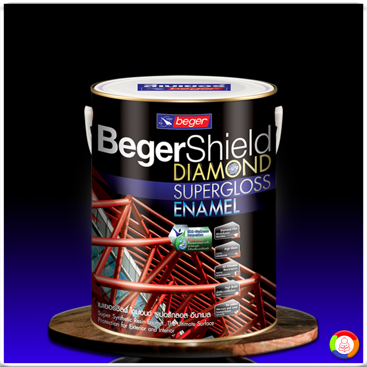 BegerShield Diamond Supergloss Enamel เบเยอร์ชิลด์ ไดมอนด์ ซูเปอร์กลอส อีนาเมล