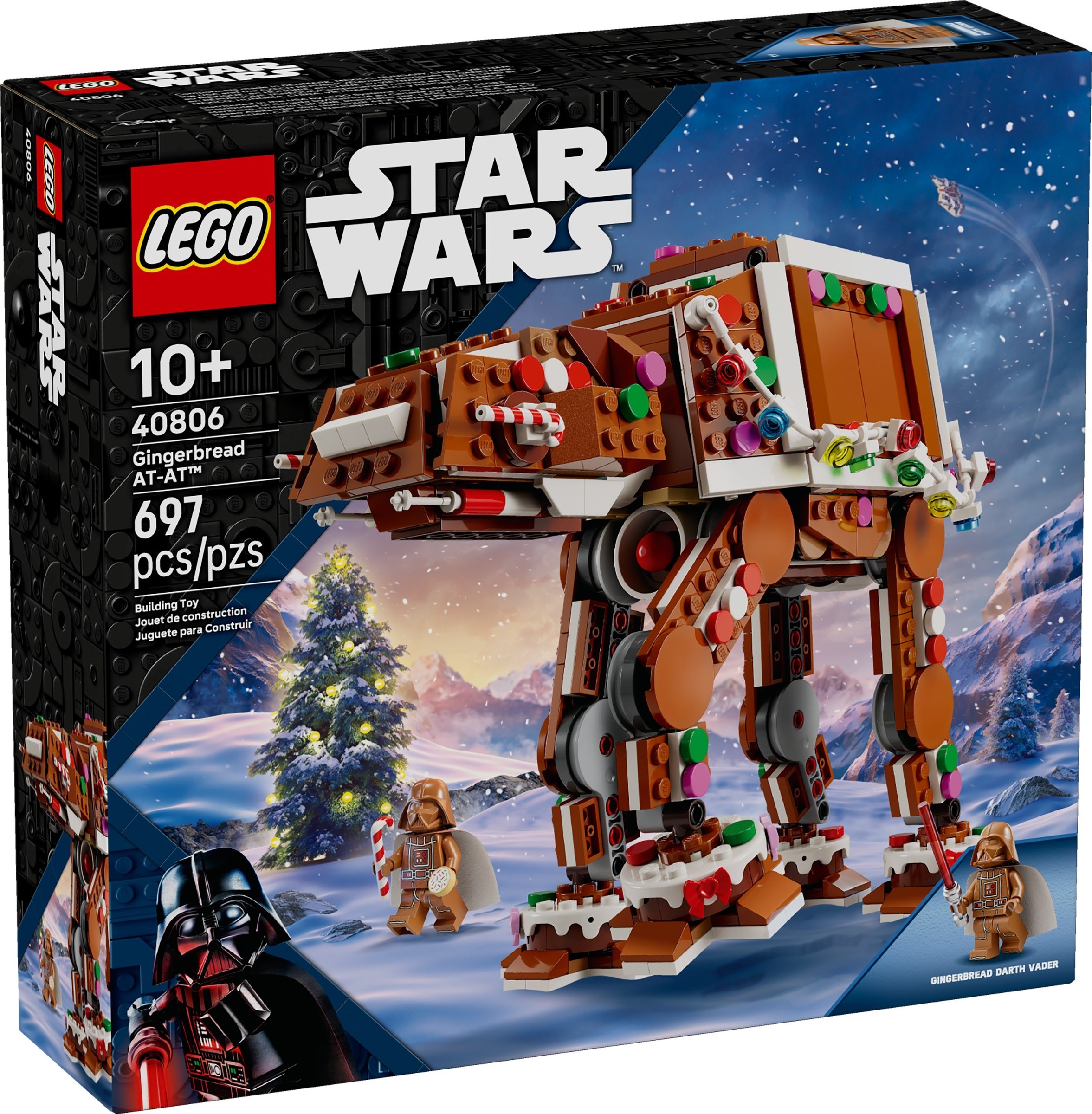 LEGO Star Wars เลโก้ 40806 Gingerbread AT-AT Walker