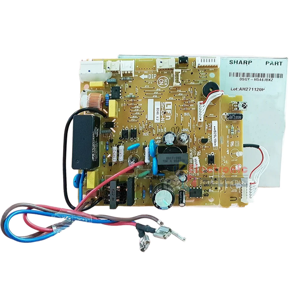 แผงบอร์ดควบคุมแอร์คอยเย็นSHARP-ชาร์ป รุ่น AH-XP18XMB-อะไหล่ใหม่แท้บริษัท