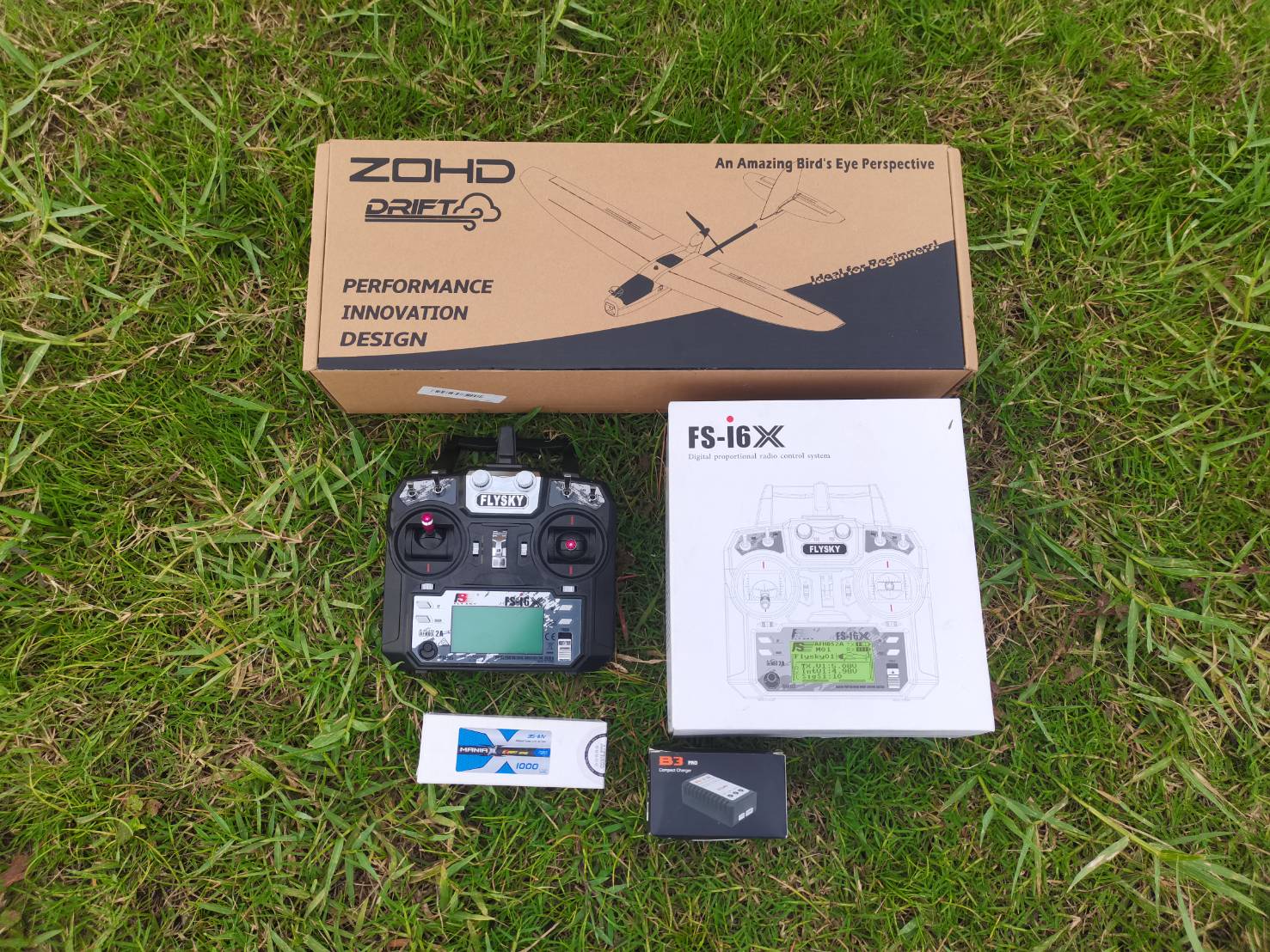 ZOHD DRIFT 870MM FPV เครื่องร่อนบังคับวิทยุ RTF ชุดพร้อมบิน