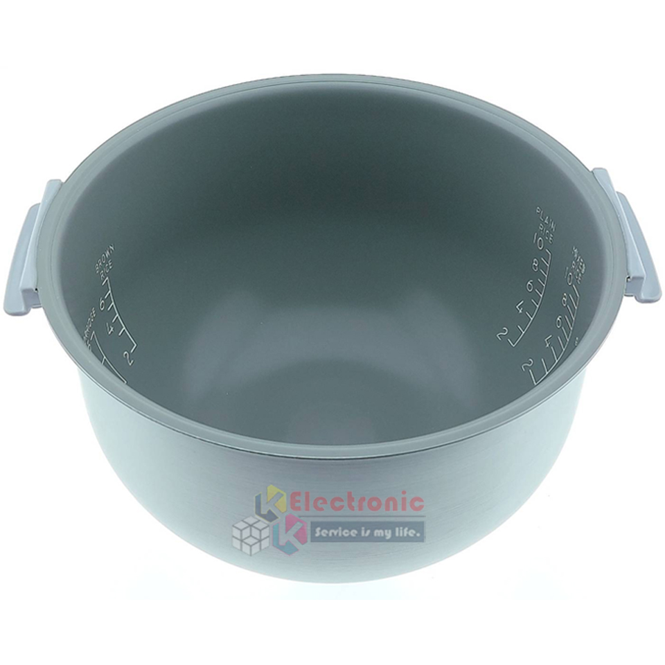 หม้อในSHARP/หม้อในชาร์ป รุ่น KS-COM10 ขนาด 1 ลิตร เคลือบเทปล่อนหุงแล้วข้าวไม่ติดหม้อ #หม้อในอะไหล่แท้SHARP #อะไหล่หม้อหุงข้าวแท้SHARP #KSCOM10