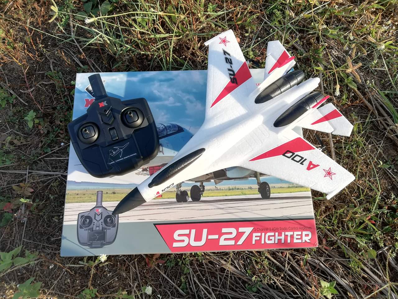 เครื่องบินบังคับวิทยุ XK A100 3CH SU-27 /J-11 FIGTER