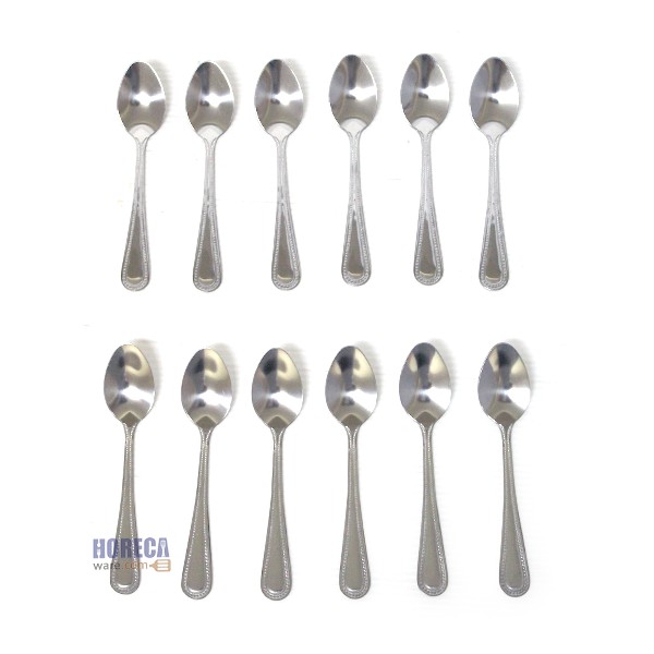 Jaguar brand tea spoon with fish egg pattern