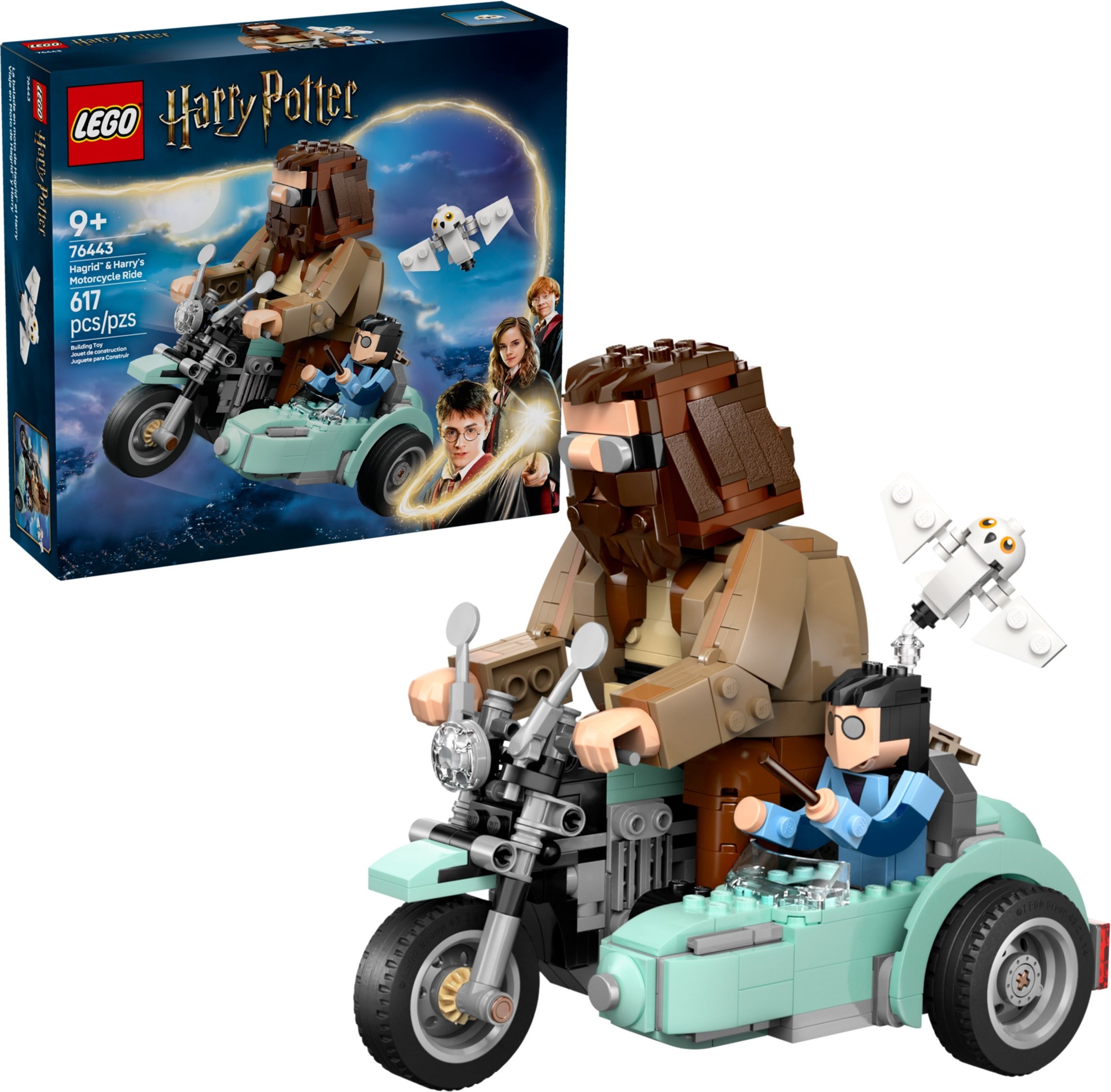LEGO Harry Potter เลโก้ 76443 Hagrid & Harry's Motorcycle Ride