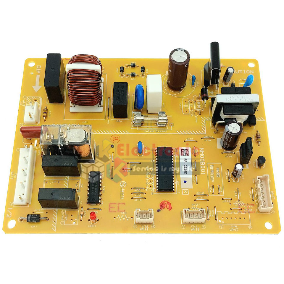 แผงบอร์ดตู้เย็นMITSUBISHI/แผงตู้เย็นมิตซูบิชิ รุ่น MR-F21E/MR-FB21E/MR-F21H/MR-F23E/MR-F26E *อะไหล่แท้*ใช้ได้กับทุกรุ่นที่ทางร้านระบุไว้