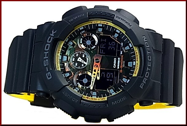 Casio G-shock ชาย GA-100BY-1ADR