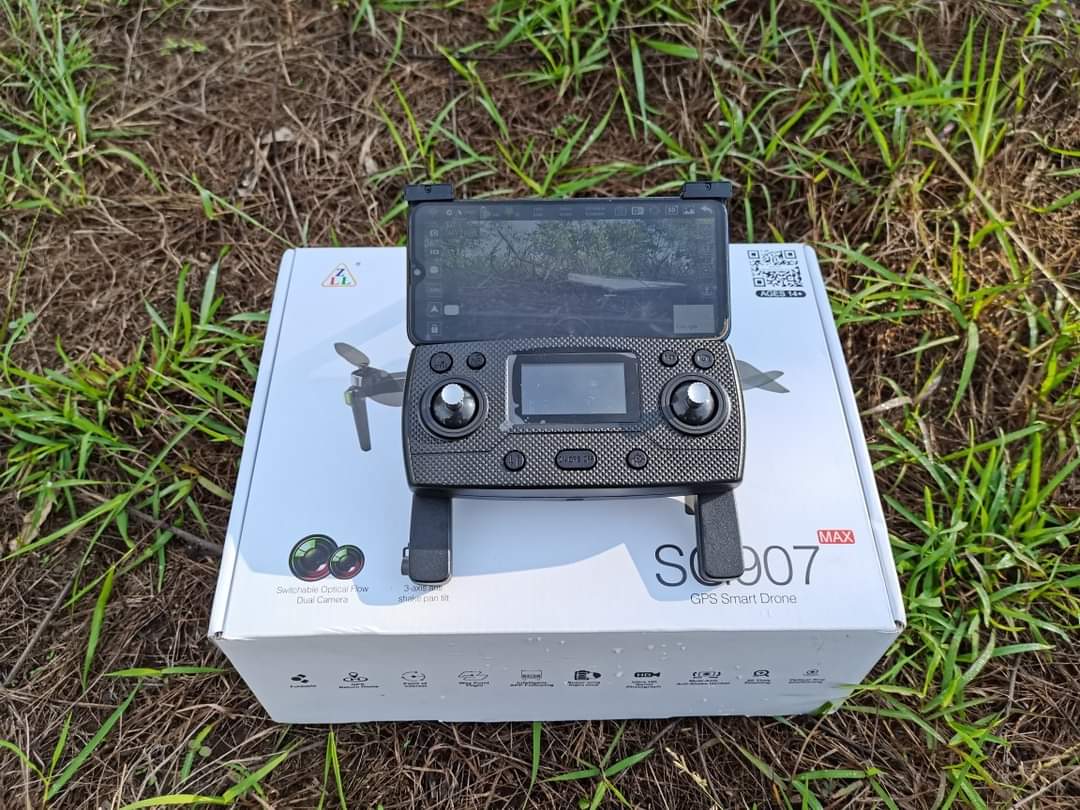 SG 907 PRO MAX ระบบ GPS บินกลับอัตโนมัติ มอเตอร์บรัสเลส ระบบกันสั่น รุ่นปี 2021 สินค้ามีจำหน่ายครับ บินไกล 1 KM/H กล้องคมชัด 4 K 5G WIFI FPV ดูภาพสดๆผ่านมือถือ ขณะบิน