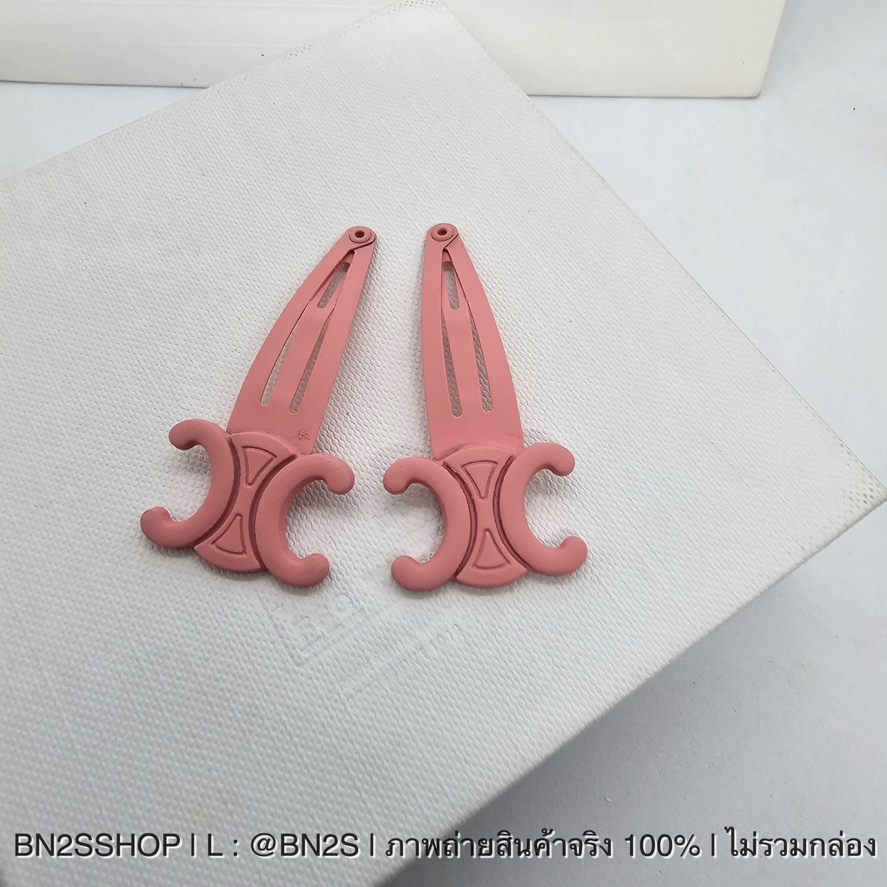 สีดำ | Celine Mini Snap Hair Clip กิ๊บซีลีน 1 คู่ กิ๊บตัวมินิ งานมาเป็นคู่ พร้อมส่งในไทย