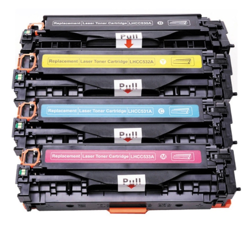 หมึกเทียบเท่าHP CC533A 304A M
