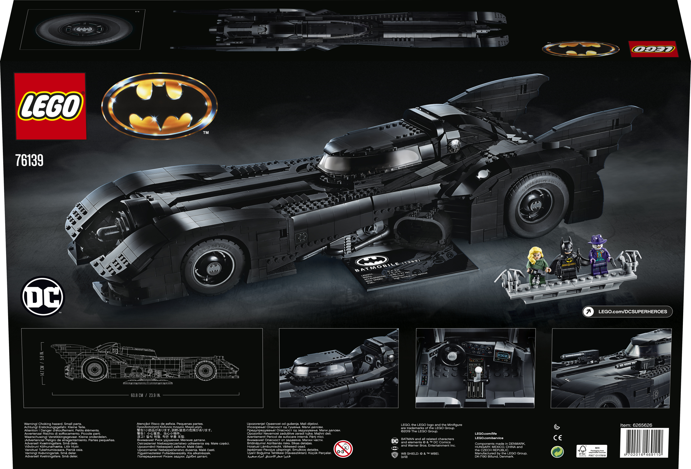 LEGO เลโก้ 76139 1989 Batmobile