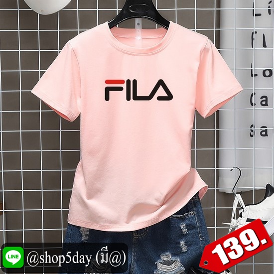 🔥 FILA เสื้อยืดแขนสั้นยอดฮิต ใส่ได้ทั้งหญิงและชาย ‼️