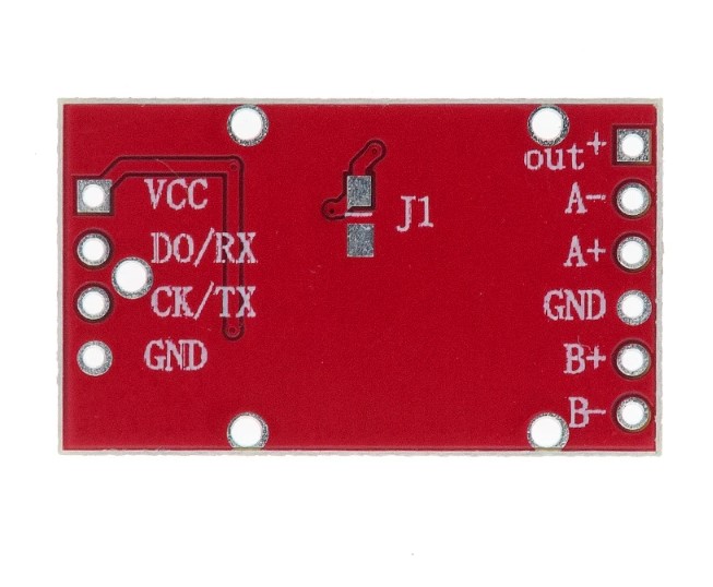 HX711 มีฝาครอบกันสัญญานรบกวน Dual-channel 24-bit A/D Conversion Weighing Sensor Module with Metal Shied