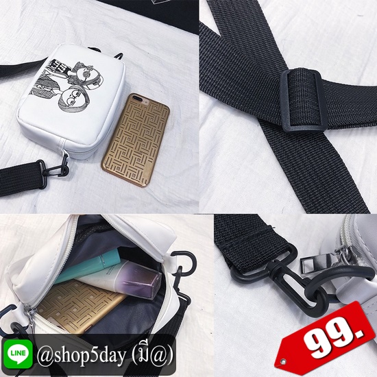 ⚡️กระเป๋าสะพายลายการ์ตูนผู้หญิง สุดคิ้ววว์ 🤩