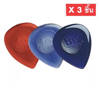 ปิ๊กกีตาร์ 3 ชิ้น แท้ 100% ปิ๊กกีต้าร์ Jim Dunlop Big Stubby