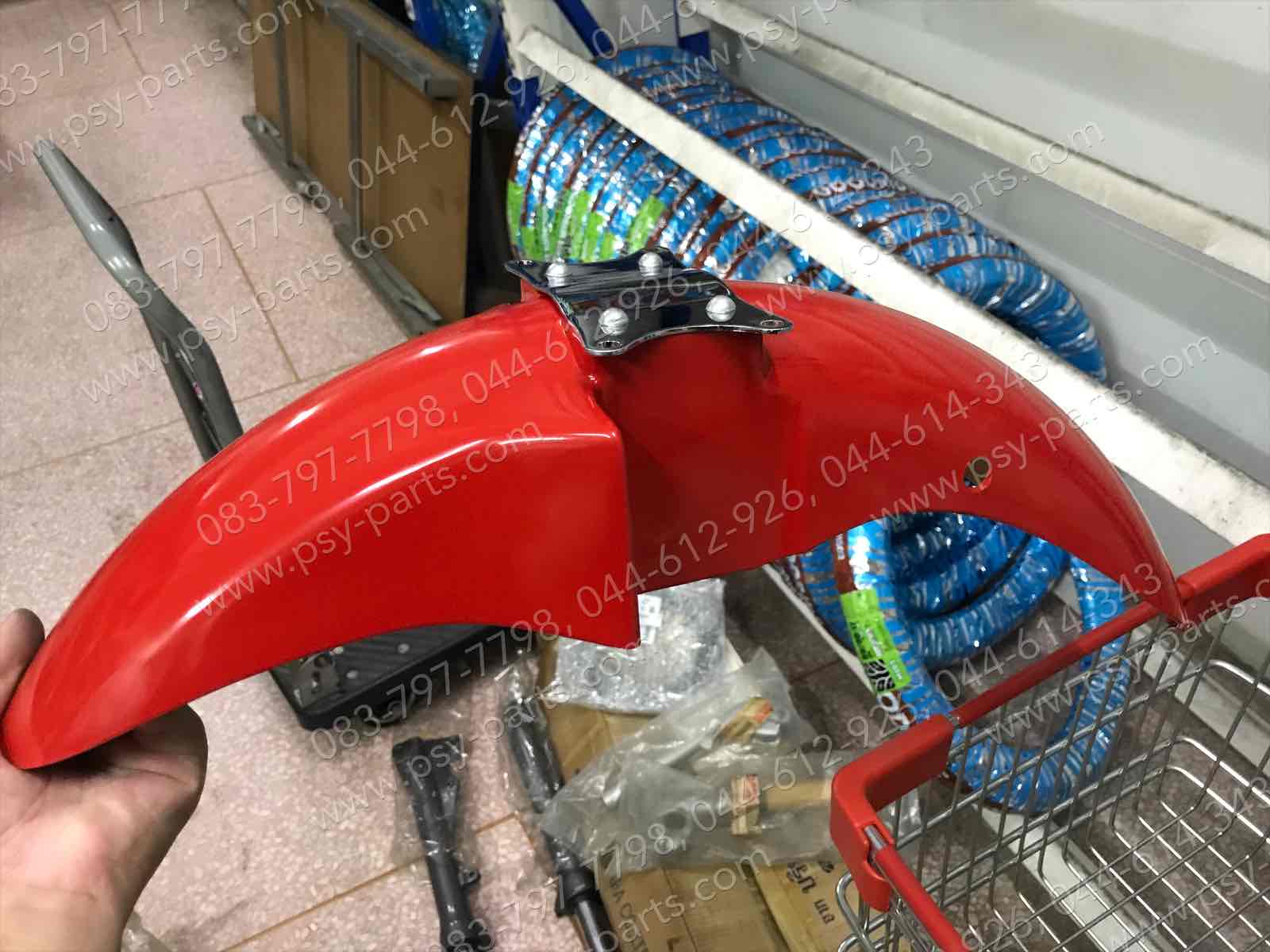 บังโคลนหน้า ZR 120 แท้ๆ สีแดง 3SB-F1510-00-LN