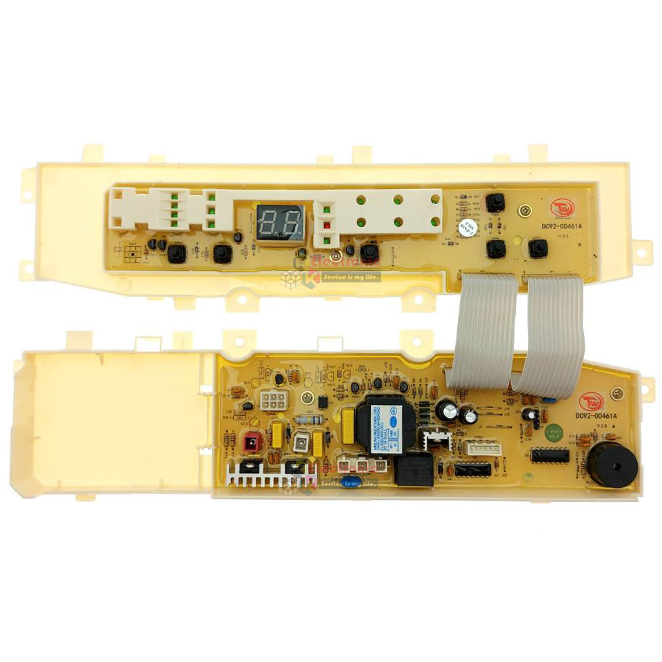 แผงบอร์ดเครื่องซักผ้า Samsung_ซัมซุง อะไหล่เทียบเหมือนแท้ รุ่น WA98U3/WA10U3/WA11U3*DC92-00460A*ใช้ได้กับทุกรุ่นที่ทางร้านระบุไว้