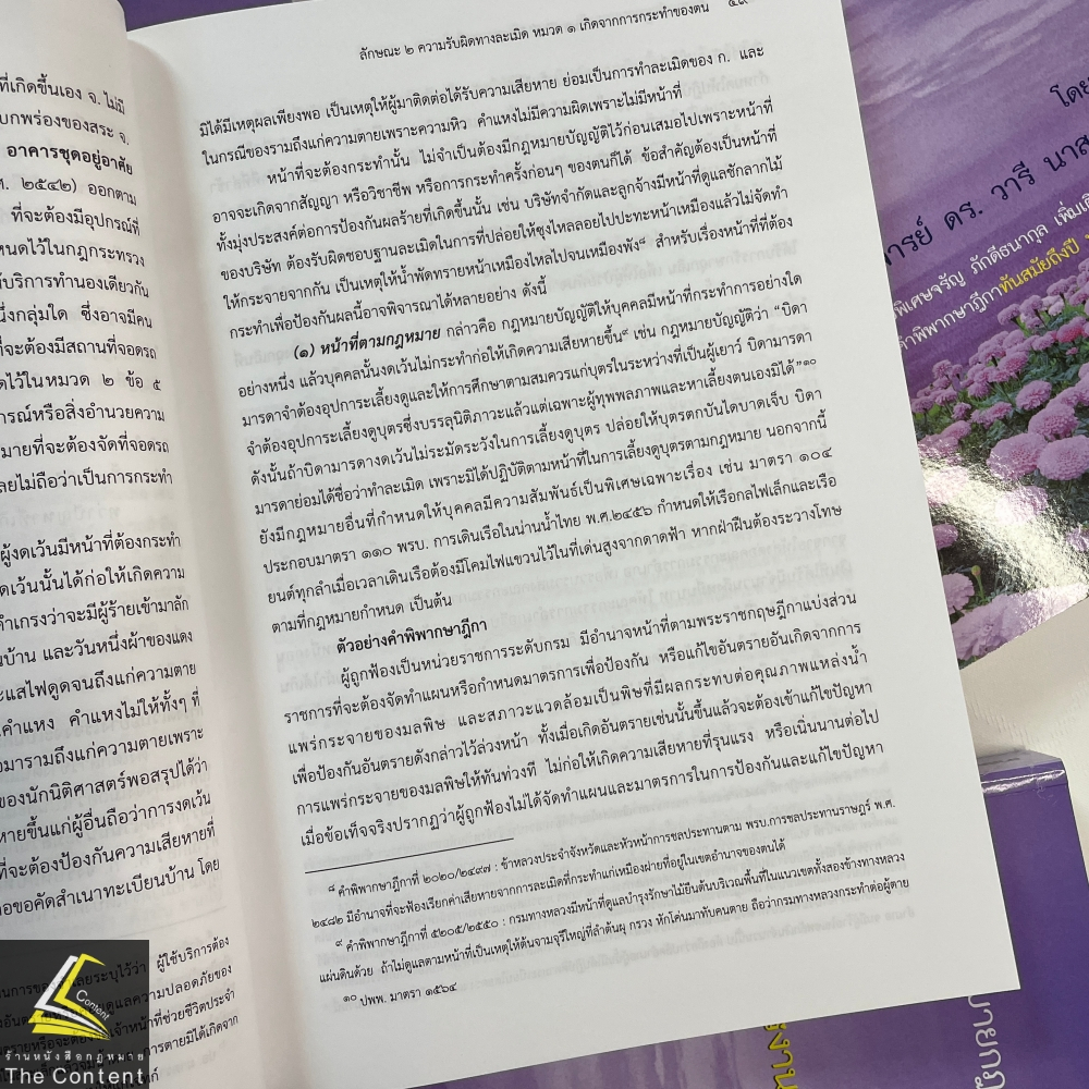 คำอธิบายกฎหมายแพ่งและพาณิชย์ลักษณะ ละเมิด จัดการงานนอกสั่ง ลาภมิควรได้ (ศ.ดร.วารี นาสกุล เพิ่มเติมเนื้อหาโดย ศ.จรัญ)