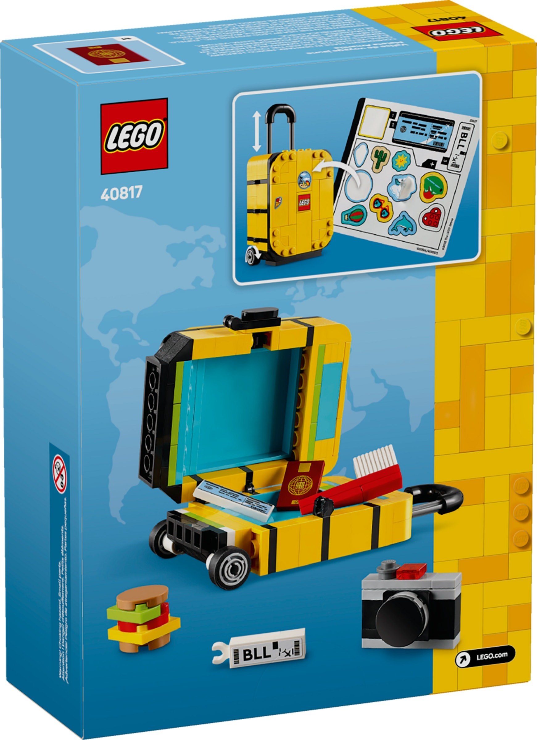 LEGO เลโก้ 40817 Yellow Travel Suitcase