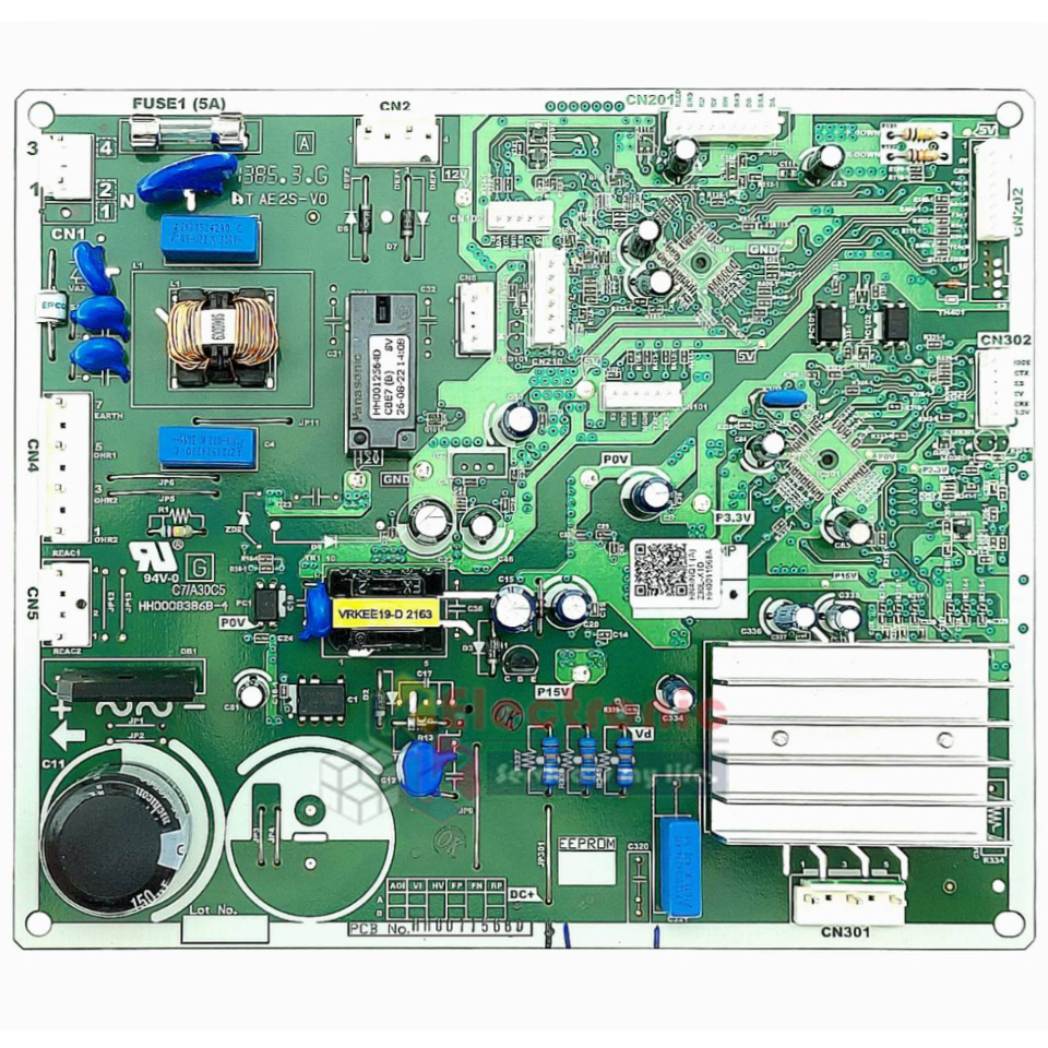 แผงบอร์ดตู้เย็นHITACHI(ฮิตาชิ)รุ่น*R-H300PD-1(ต้องมีขีด1)*อะไหล่แท้*ใช้ได้กับทุกรุ่นที่ทางร้านระบุไว้