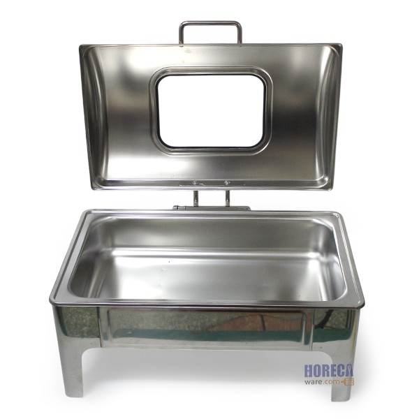 ชุดอุ่นอาหารใหญ่ ฝาปิดโช้คช่องกระจก ตราโฟโฟ้