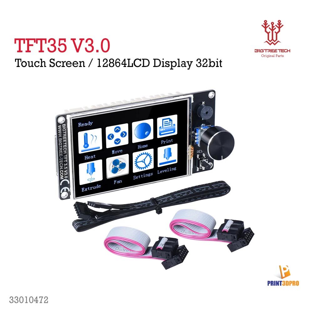 3D Part BIGTREETECH TFT35 V3.0.1 Touch 12864LCD Display Screen VS MKS TFT35