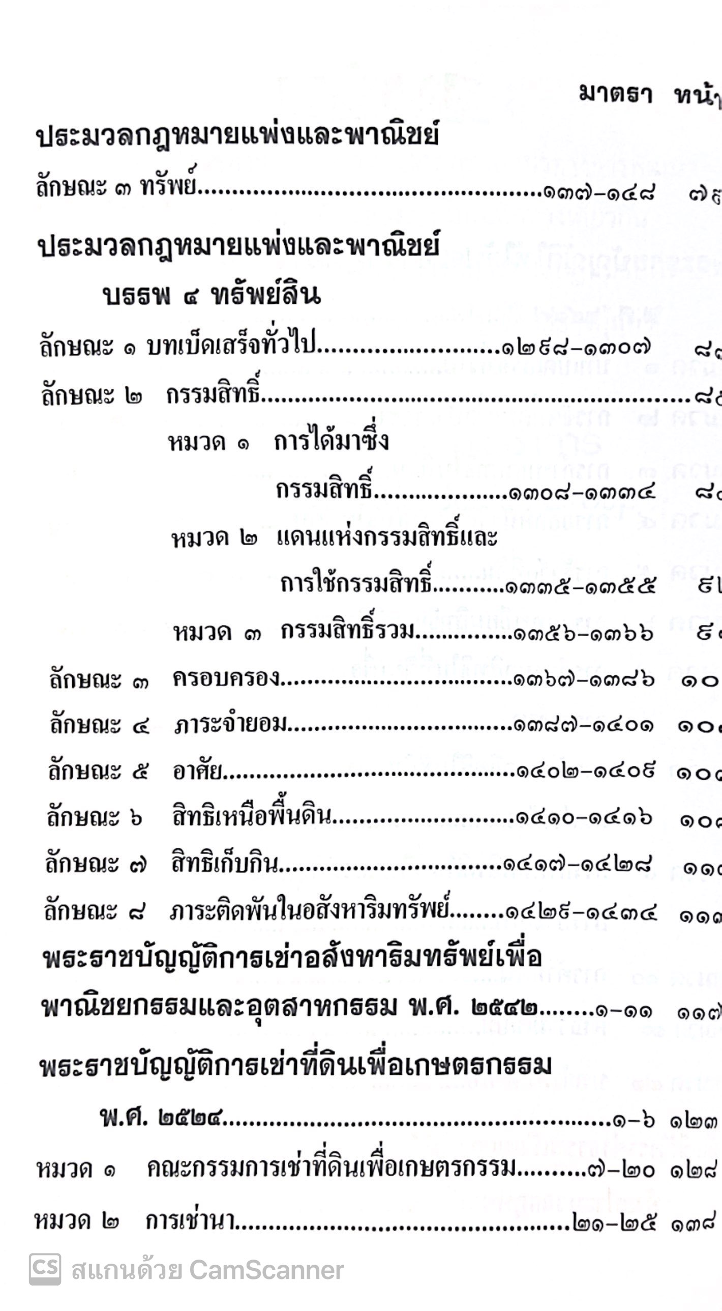 (ห่อปก)ประมวลกฎหมายที่ดิน ทรัพย์และทรัพย์สินตาม ป.พ.พ. บรรพ1 และ บรรพ4 (The Justice Group) ขนาดกลาง A5 ปกอ่อน