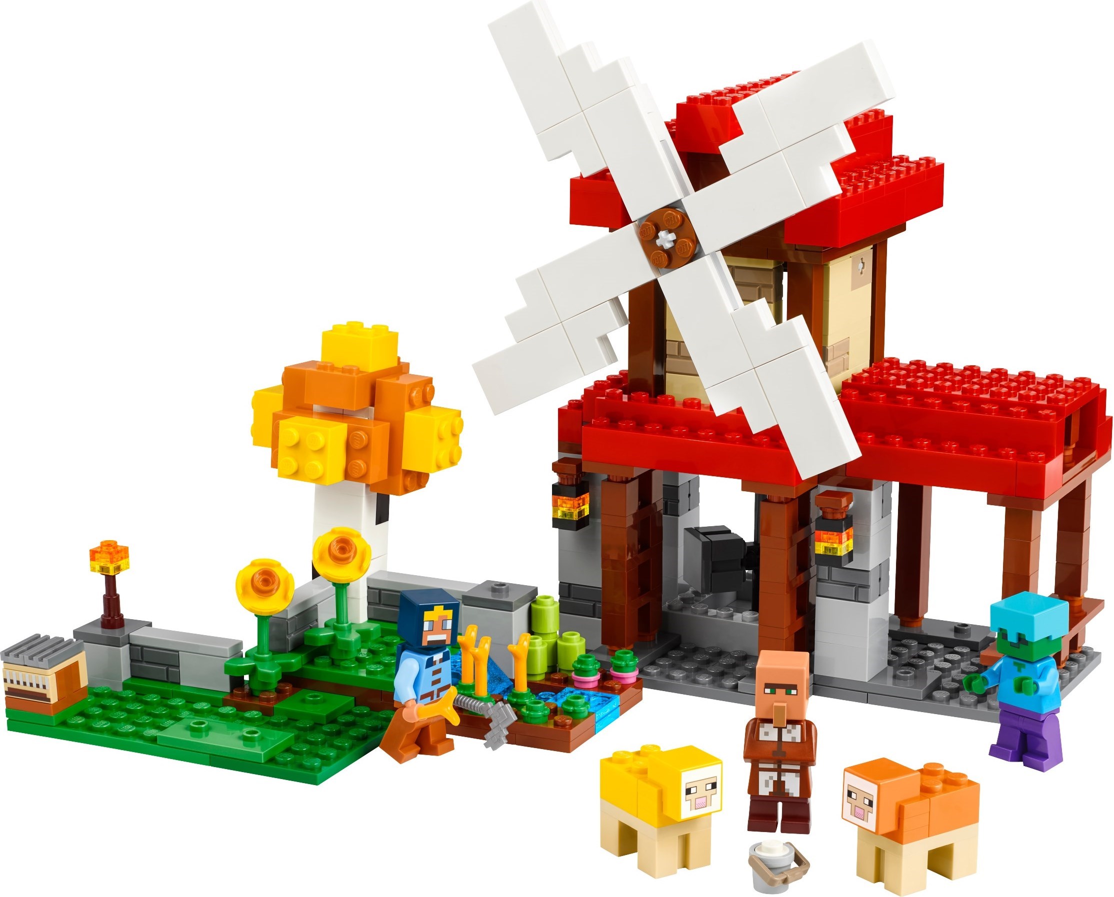LEGO Minecraft เลโก้ 21262 The Windmill Farm