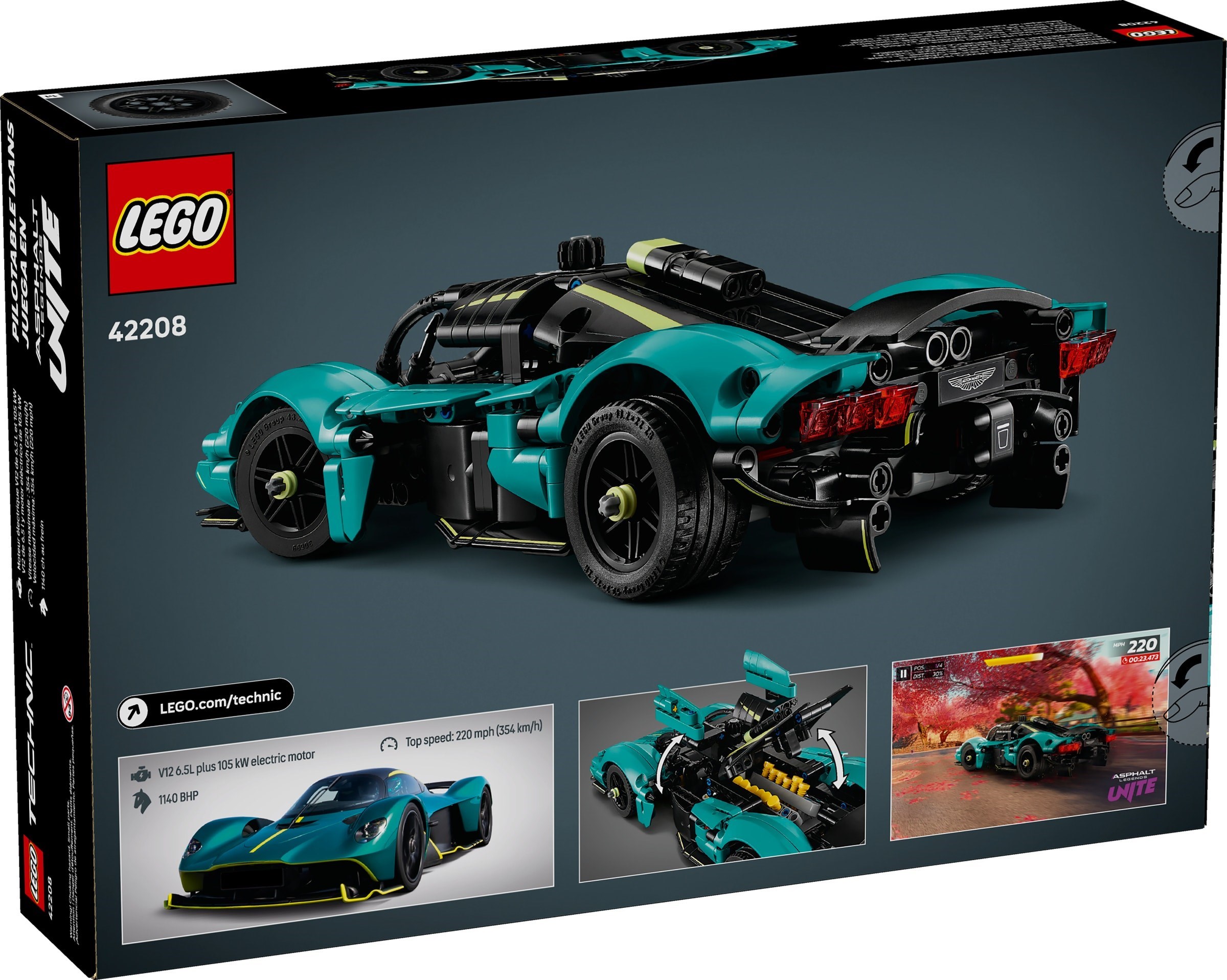 LEGO Technic เลโก้ 42208 Aston Martin Valkyrie