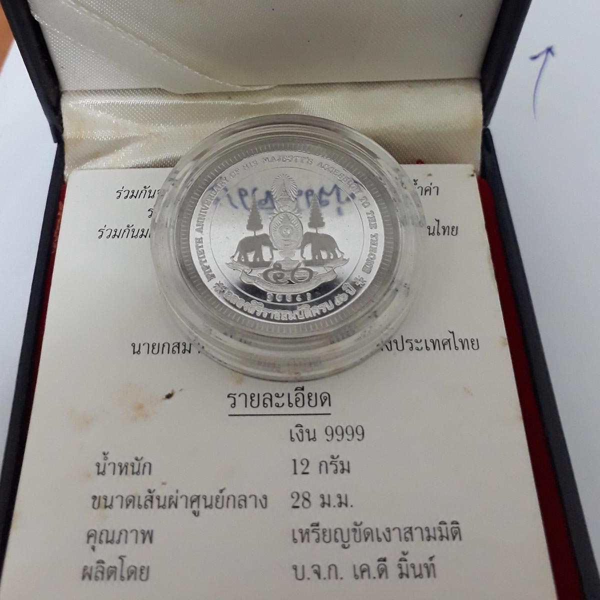 เหรียญในหลวงรัชกาลที่ 9 เหรียญเจ้าแผ่นดิน