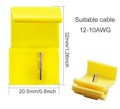 wire connector 2.0-4.0 sq.mm. non-destructive break-free wire splitter stripping-free plug-in terminal block