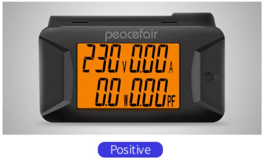 PZEM-028 AC 40-400V 0-100A Digital Multimeter Voltage Current Power Meter Electrical Instrument Power Factor Meter