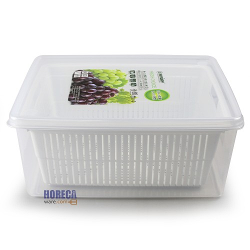 Food storage box + grid 12.6 liters LM-01 Keyway brand
