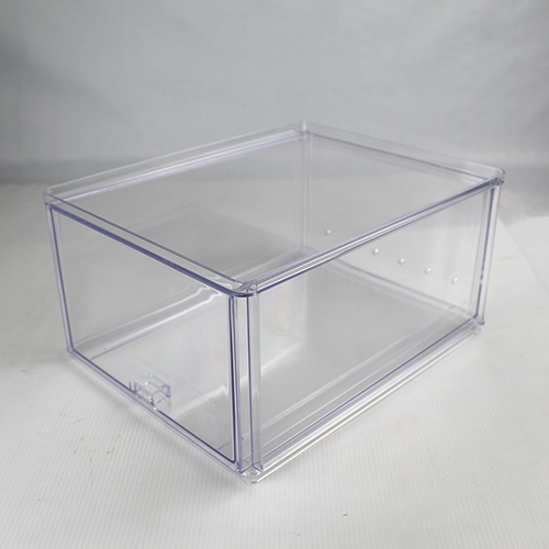 กล่องใส่รองเท้า แบบลิ้นชัก สำหรับสุภาพสตรี ตรานำง่าย