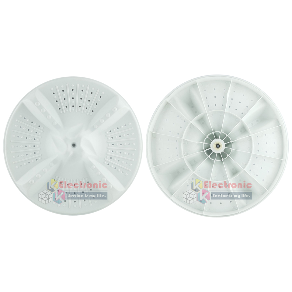 ใบพัดซักเครื่องซักผ้า HAIER-ไฮเออร์ รุ่น HWM-T85M ขนาด 35 เซนติเมตร รูแกน 10 ฟันเฟือง สามารถใช้กับเครื่องซักผ้าทั่วไป