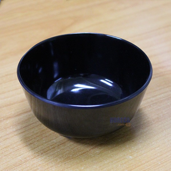 ชามแบ่ง 4 นิ้ว [สีดำ] ตราปลายิ้ม