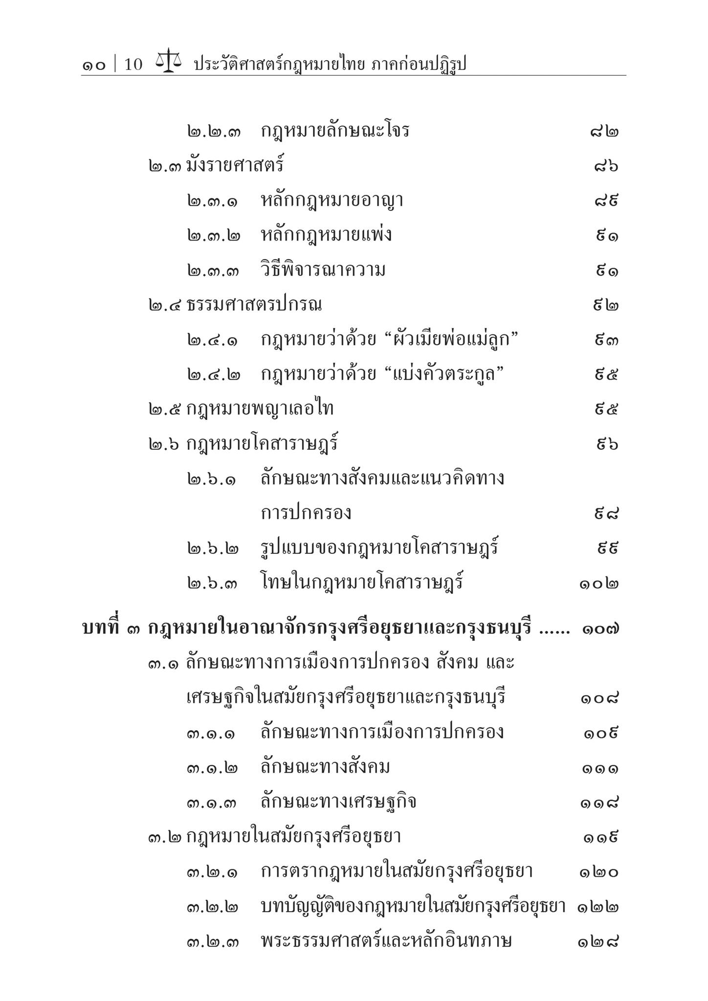 ประวัติศาสตร์กฎหมายไทย ภาคก่อนปฏิรูป (รศ.ดร.ชัชพล ไชยพร)ปีที่พิมพ์ : สิงหาคม 2567 (ครั้งที่ 5)