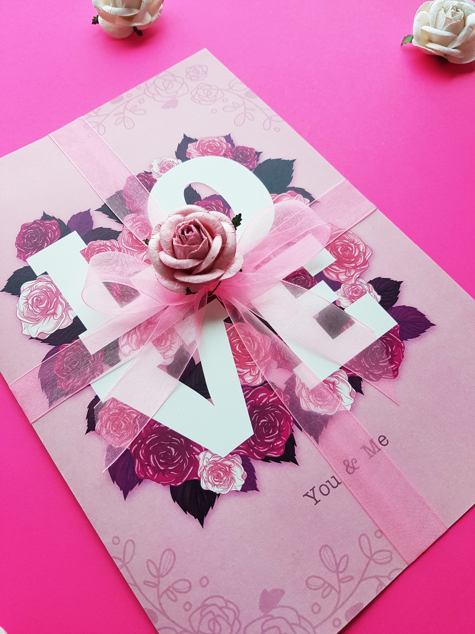 การ์ดอวยพรไซต์ใหญ่ Valentine Big Card