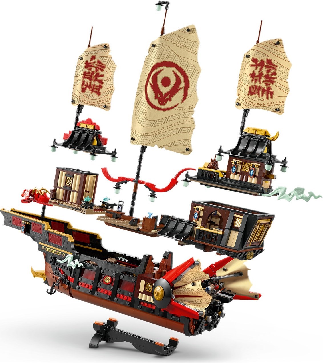 LEGO Ninjago เลโก้ 71848 The Temple Bounty