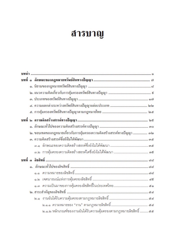 (ห่อปก) ลักษณะของกฎหมาย ทรัพย์สินทางปัญญา (ศ.ไชยยศ เหมะรัชตะ) ปีที่พิมพ์ : มกราคม 2568 (ครั้งที่ 14)