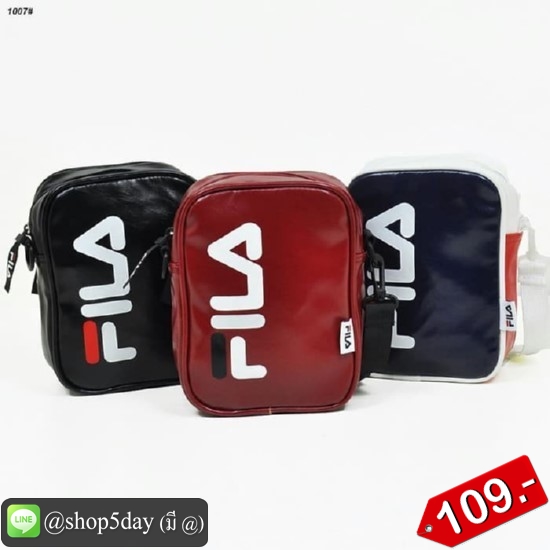 🔥กระเป๋าแฟชั่น สะพายข้าง Fila ฟิล่า No.flla 109-D