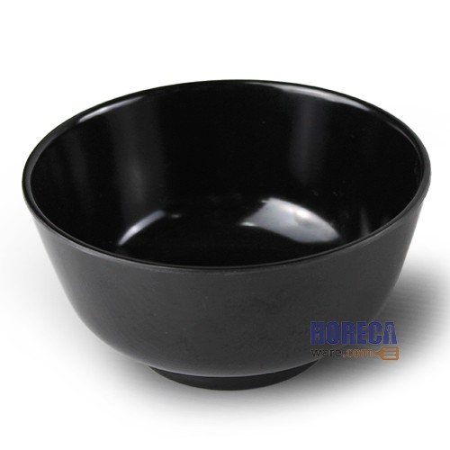 4.5 inch divided bowl, black, B206-4.5, Taiyo brand